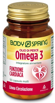 BODY SPRING OLIO DI PESCE OMEGA 3 50 CAPSULE - famajoy.it