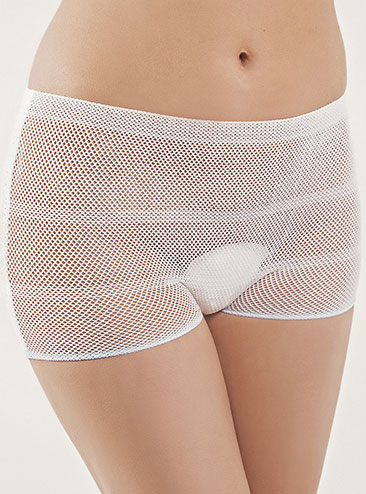 MUTANDINA A RETE ELASTICIZZATA BLOCCA PANNOLINO MISURA S/M - famajoy.it