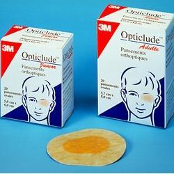 CEROTTO OCULARE OPTICLUDE ADULTI MAXI 5,7X8 CM 20 PEZZI - famajoy.it