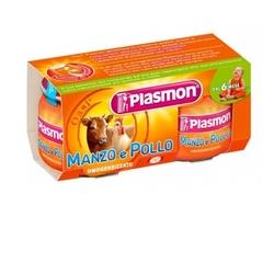 PLASMON OMOGENEIZZATO MANZO/POLLO 80 G X 2 PEZZI - famajoy.it