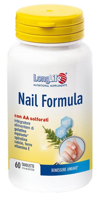 LONGLIFE NAIL FORMULA 60 TAVOLETTE - famajoy.it