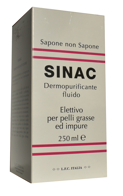 SINAC FLUIDO DERMOPURIFICANTE 250 ML - famajoy.it