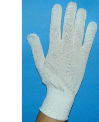 GUANTO IN COTONE BIANCO 8 - famajoy.it