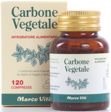 CARBONE VEGETALE 40 COMPRESSE - famajoy.it
