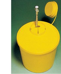 CONTENITORE DI SICUREZZA ECOLOGICO PROGETTATO PER EVITARE IL CONTAGIO PROFESSIONALE DA HIV. REALIZZATO IN POLIPROPILENE PUO' ESSERE STERILIZZATO - famajoy.it