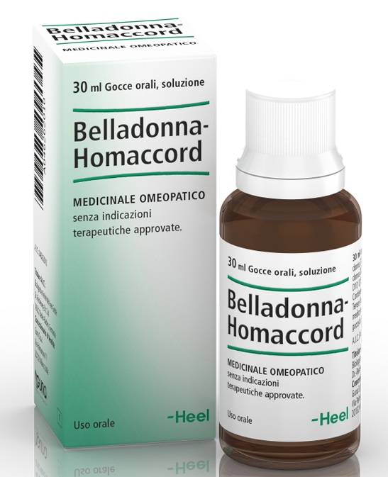 HEEL BELLADONNA HOMACCORD GOCCE 30 ML - famajoy.it