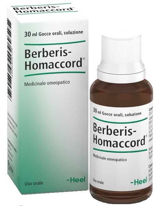 HEEL BERBERIS HOMACCORD GOCCE 30 ML - famajoy.it