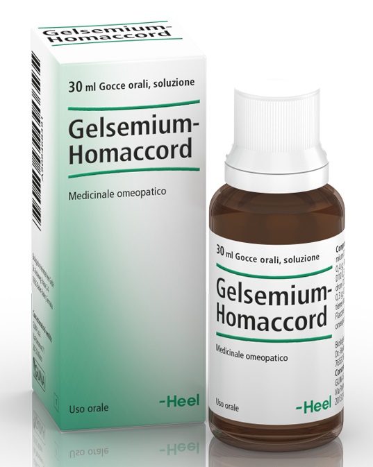 HEEL GELSEMIUM HOMACCORD GOCCE 30 ML - famajoy.it