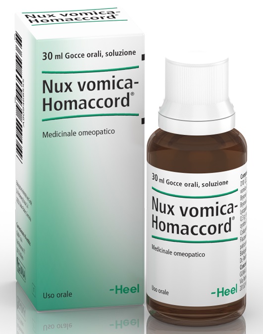 HEEL NUX VOMICA HOMACCORD GOCCE 30 ML - famajoy.it