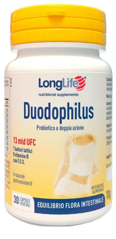 LONGLIFE DUODOPHILUS 30 CAPSULE VEGETALI - famajoy.it