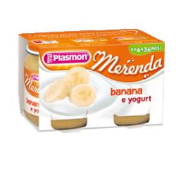 PLASMON OMOGENEIZZATO YOGURT BANANA 120 G X 2 PEZZI - famajoy.it