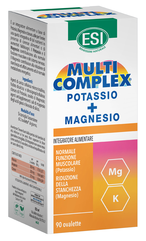 ESI MULTICOMPLEX POTASSIO MG 90 OVALETTE - famajoy.it
