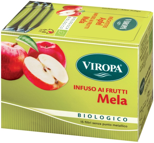 VIROPA INFUSO AI FRUTTI MELA BIO 15 FILTRI - famajoy.it