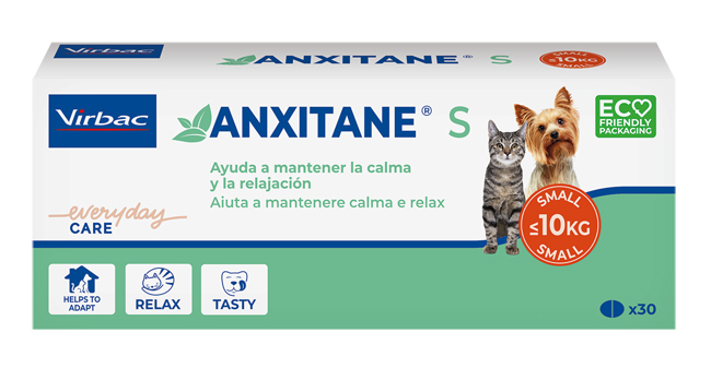 ANXITANE S SUPPLEMENTO NUTRIZIONALE SCATOLA 30 COMPRESSE APPETIBILI - famajoy.it