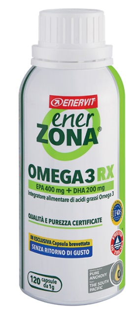 ENERZONA OMEGA 3 RX 120 CAPSULE - famajoy.it