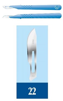 BISTURI PIC MONOUSO STERILE MISURA 22 1 PEZZO - famajoy.it