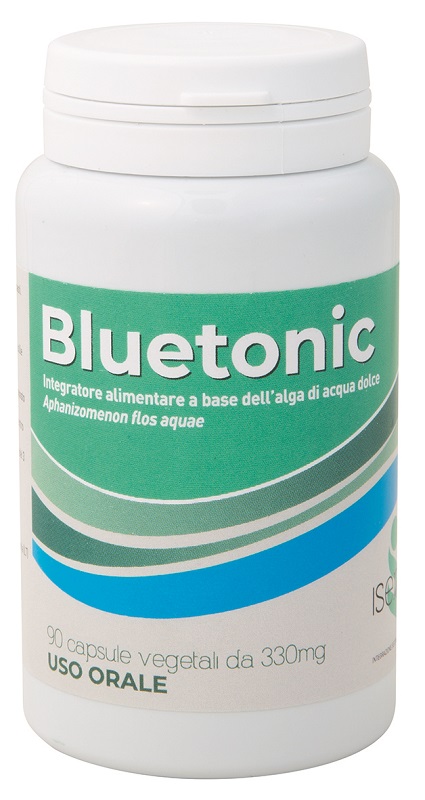 BLUE TONIC 90 CAPSULE VEGETALI 300 MG APHANIZOMENON FLOS AQUAE ALGA - AFA GEN - famajoy.it