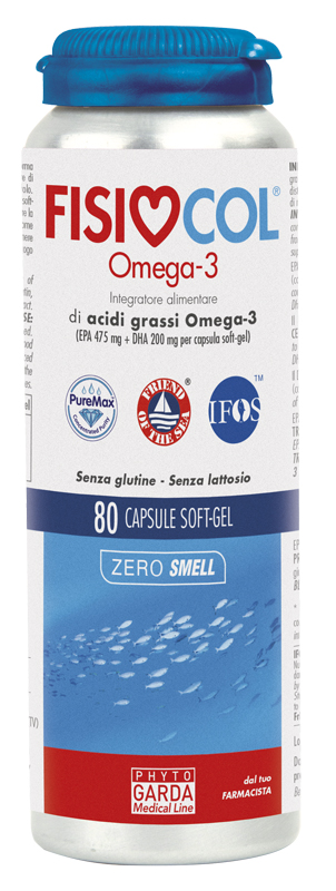 FISIOCOL OMEGA 3 80 CAPSULE - famajoy.it