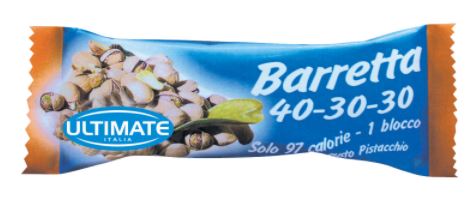 NUTRIZONA BARRETTA PISTACCHIO 27 G 1 PEZZO - famajoy.it