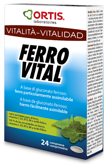 FERRO VITAL PLUS 24 COMPRESSE - famajoy.it