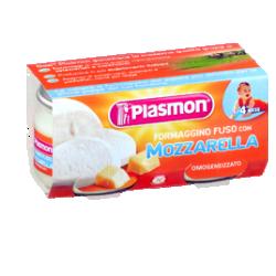 PLASMON OMOGENEIZZATO FORMAGGINO MOZZARELLA 80 G X 2 PEZZI - famajoy.it