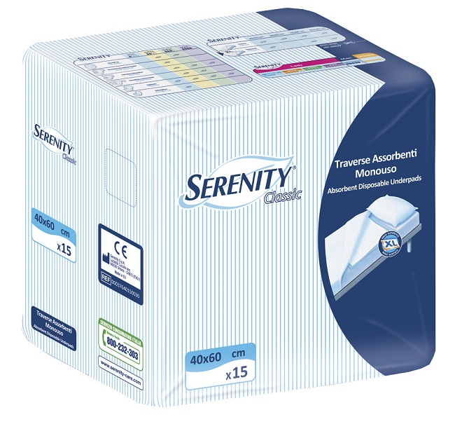 TRAVERSA SALVAMATERASSO SERENITYCLASSIC  XL MISURA 60X90CM 30 PEZZI - famajoy.it