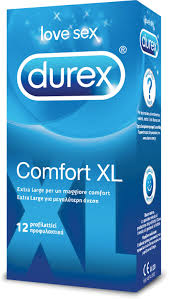 PROFILATTICO DUREX COMFORT XL 12 PEZZI - famajoy.it