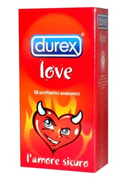 PROFILATTICO DUREX LOVE 12 PEZZI - famajoy.it