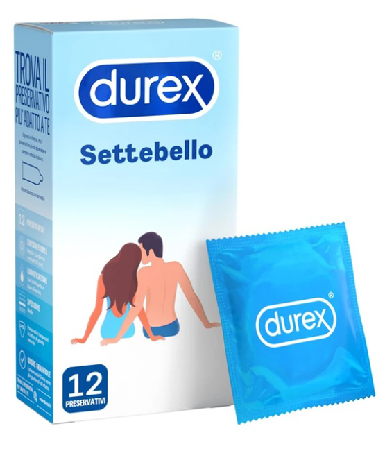 PROFILATTICO DUREX SETTEBELLO CLASSICO 12 PEZZI - famajoy.it