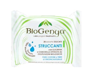 BIOGENYA SALVIETTINA STRUCCANTE COTONE 20 PEZZI - famajoy.it