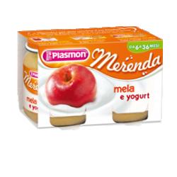 PLASMON OMOGENEIZZATO YOGURT MELA 120 G X 2 PEZZI - famajoy.it