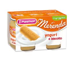 PLASMON OMOGENEIZZATO YOGURT BISCOTTO 120 G X 2 PEZZI - famajoy.it