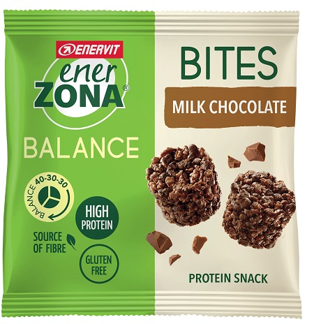 ENERZONA BITES MILK CHOCOLATE 1 BUSTINA - famajoy.it