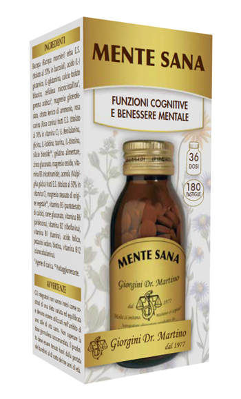 MENTE SANA 180 PASTIGLIE - famajoy.it