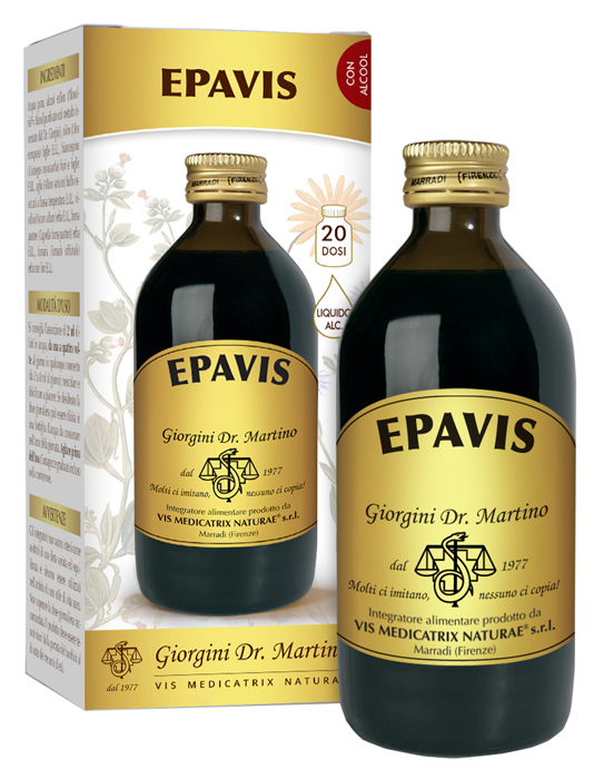 EPAVIS LIQUIDO ALCOLICO 200 ML - famajoy.it