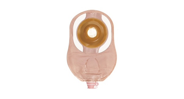 SACCA URO TRASPARENTE BARRIERA IDROCOLLOIDALE A SPESSORE DIFFERENZIATO AUTOPORTANTE A PROTEZIONE TOTALE TNT IDROREPELLENTE RITAGLIABILE 15-25MM 10PEZZI+1 ADATTATORE+10TAPPINI SIC - famajoy.it