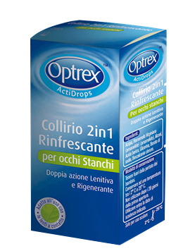 GOCCE OCULARI OPTREX ACTIDROPS 2IN1 RINFRESCANTE OCCHI STANCHI 1 PEZZO - famajoy.it