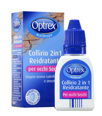 GOCCE OCULARI OPTREX ACTIDROPS 2IN1 REIDRATANTE OCCHI STANCHI 1 PEZZO - famajoy.it