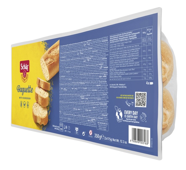 SCHAR BAGUETTE SENZA LATTOSIO 2 X 175 G - famajoy.it