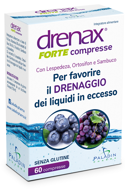 DRENAX FORTE MIRTILLO 60 COMPRESSE - famajoy.it