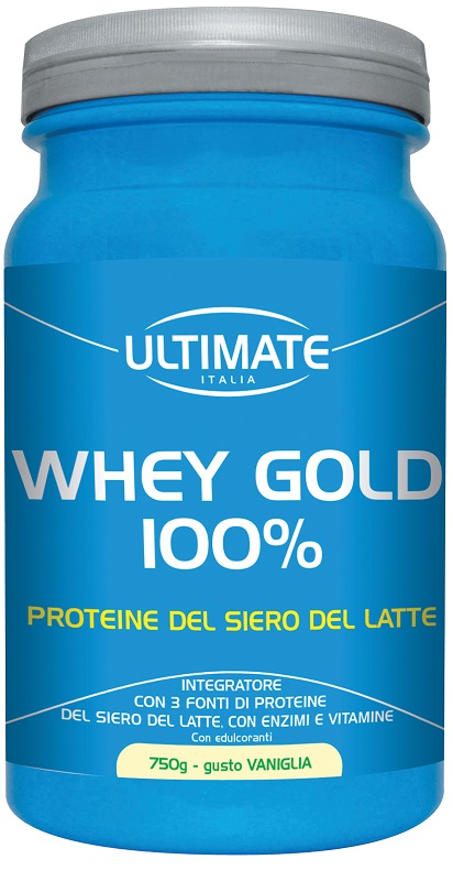 ULTIMATE WHEY GOLD 100 % VANIGLIA 750 G - famajoy.it