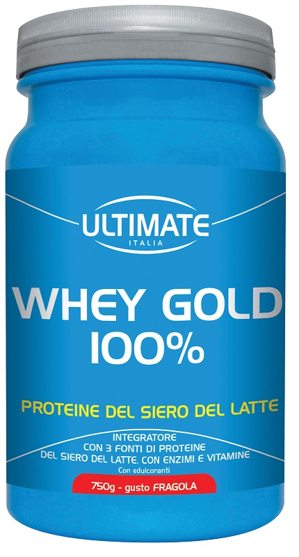 ULTIMATE WHEY GOLD 100 % FRAGOLA 750 G - famajoy.it