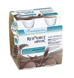 RESOURCE HP/HC CIOCCOLATO 4 BOTTIGLIE 200 ML - famajoy.it