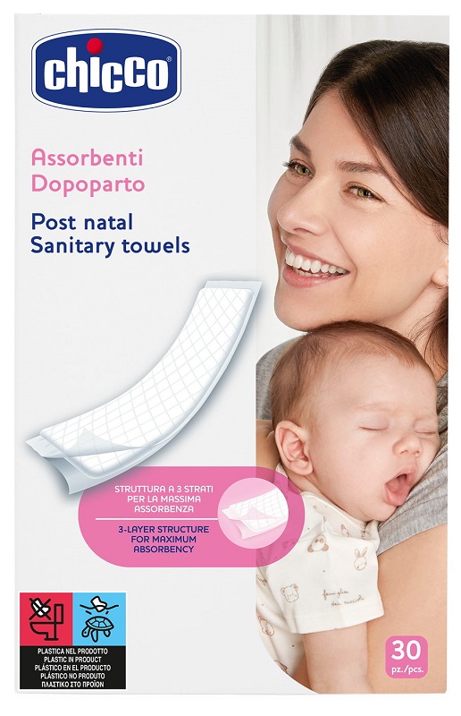 CHICCO ASSORBENTI PROTECTION POSTPARTO 30 PEZZI - famajoy.it