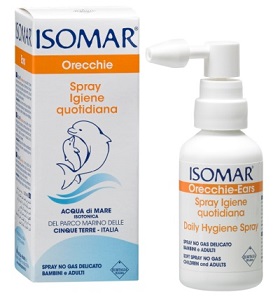 ISOMAR ORECCHIE ACQUA DI MARE SPRAY NO GAS PER IRRIGAZIONE DELL'ORECCHIO 50ML - famajoy.it