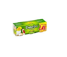 DIETERBA OMOGENEIZZATO TACCHINO 3 PEZZI 80 G - famajoy.it