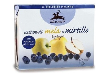 NETTARE DI MELA E MIRTILLO BIO 3 TETRAPACK DA 200 ML - famajoy.it