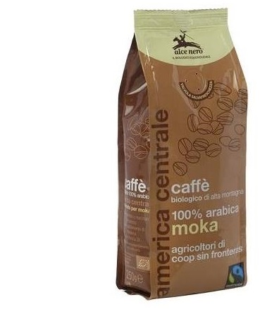 CAFFE' MOKA 100% ARABICA BIO FAIRTRADE 250 G - famajoy.it