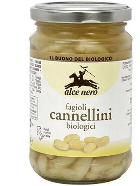 FAGIOLI CANNELLINI LESSATI BIO 300 G - famajoy.it
