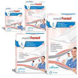 MEDICAZIONE MEDIPRESTERIL POST OPERATORIA DELICATA STERILE 8X10 4 PEZZI - famajoy.it